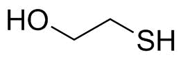 2-Mercaptoethanol molecular structure (CAS 60-24-2)