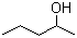 structure of CAS# 6032-29-7, 2-Pentanol;DL-2-Pentanol; DL-sec-Amyl alcohol; Methyl propyl carbinol