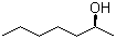 structure of CAS# 6033-23-4, (S)-(+)-2-Heptanol