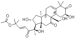 Cucurbitacine A molecular structure (CAS 6040-19-3)