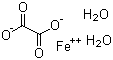 Ferrous oxalate dihydrate molecular structure (CAS 6047-25-2)