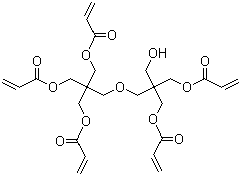 结构式 CAS# 60506-81-2, 聚二季戊四醇五丙烯酸酯