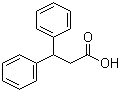 3,3-Diphenylpropionic acid molecular structure (CAS 606-83-7)