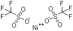 结构式 CAS# 60871-84-3, 三氟甲磺酸镍(II)