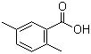 2,5-Dimethylbenzoic acid molecular structure (CAS 610-72-0)