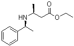 [S-(R*,R*)]-3-[(1-Phenylethyl)amino]butanoic acid ethyl ester molecular structure (CAS 61477-36-9)