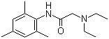 Trimecaine molecular structure (CAS 616-68-2)