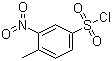 4-Methyl-3-nitrobenzene-1-sulfonyl chloride molecular structure (CAS 616-83-1)