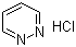 Pyridazine hydrochloride molecular structure (CAS 6164-80-3)