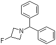 结构式 CAS# 617718-45-3, 1-二苯甲基-3-氟氮杂环丁烷