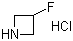 structure of CAS# 617718-46-4, 3-Fluoroazetidine hydrochloride