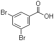 3,5-Dibromobenzoic acid molecular structure (CAS 618-58-6)