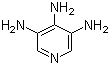 结构式 CAS# 618439-82-0, 3,4,5-三氨基吡啶