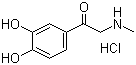 Adrenalone hydrochloride molecular structure (CAS 62-13-5)