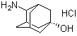 结构式 CAS# 62075-23-4, 反式-4-氨基-1-羟基金刚烷盐酸盐
