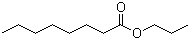 structure of CAS# 624-13-5, Propyl octanoate;Octanoic acid propyl ester; Propyl caprylate