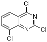 结构式 CAS# 62484-29-1, 2,4,8-三氯喹唑啉