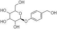 结构式 CAS# 62499-27-8, 天麻素; 4-羟甲基苯基-beta-D-吡喃葡萄糖甙