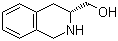 结构式 CAS# 62855-02-1, (3R)-1,2,3,4-四氢异喹啉-3-甲醇; (R)-(+)-1,2,3,4-四氢-3-异喹啉甲醇