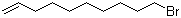 structure of CAS# 62871-09-4, 10-Bromo-1-decene;1-Bromo-9-decene; 9-Decenyl bromide
