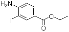 Ethyl 4-amino-3-iodobenzoate molecular structure (CAS 62875-84-7)