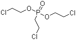 Bis(2-chloroethyl) 2-chloroethylphosphonate molecular structure (CAS 6294-34-4)