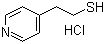 结构式 CAS# 6298-11-9, 4-吡啶乙烷硫醇盐酸盐