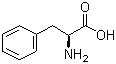 structure of CAS# 63-91-2, L-Phenylalanine;3-Phenyl-L-alanine; L-2-Amino-3-phenylpropionic acid; L-beta-Phenylalanine