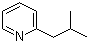 结构式 CAS# 6304-24-1, 2-异丁基吡啶