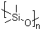 structure of CAS# 63148-62-9, Silicone oil;Poly(dimethylsiloxane)