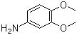 结构式 CAS# 6315-89-5, 3,4-二甲氧基苯胺