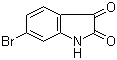 6-Bromoisatin molecular structure (CAS 6326-79-0)