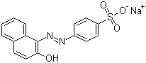Acid Orange 7 molecular structure (CAS 633-96-5)