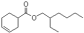 3-Cyclohexene-1-carboxylic acid 2-ethylhexyl ester molecular structure (CAS 63302-64-7)