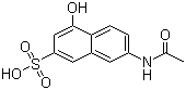 7-(Acetylamino)-4-hydroxy-2-naphthalenesulfonic acid molecular structure (CAS 6334-97-0)