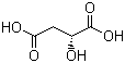 D(+)-Malic acid molecular structure (CAS 636-61-3)