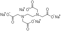 Sodium edetate molecular structure (CAS 64-02-8)