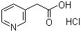 3-Pyridylacetic acid hydrochloride molecular structure (CAS 6419-36-9)