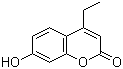 4-Ethyl-7-hydroxycoumarin molecular structure (CAS 64231-10-3)