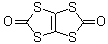 结构式 CAS# 64394-45-2, 1,3,4,6-四硫杂并环戊二烯-2,5-二酮