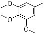 3,4,5-三甲氧基甲苯分子结构 (CAS 6443-69-2)