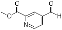 4-Formyl-2-pyridinecarboxylic acid methyl ester molecular structure (CAS 64463-46-3)