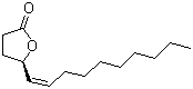 structure of CAS# 64726-91-6, Japonilure;(R,Z)-5-(1-Decenyl)dihydrofuran-2(3H)-one