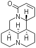结构式 CAS# 6483-15-4, 槐果碱