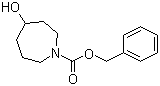 structure of CAS# 648418-25-1, Hexahydro-4-hydroxy-1H-azepine-1-carboxylic acid phenylmethyl ester