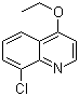 8-Chloro-4-ethoxyquinoline molecular structure (CAS 64965-29-3)