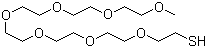 结构式 CAS# 651042-82-9, 2,5,8,11,14,17,20-七氧杂二十二烷-22-硫醇