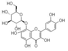 棉花皮甙分子结构 (CAS 652-78-8)