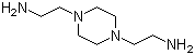 structure of CAS# 6531-38-0, Piperazine-1,4-diethylamine;2-[4-(2-Aminoethyl)piperazin-1-yl]ethylamine