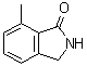 结构式 CAS# 65399-02-2, 7-甲基-2,3-二氢异吲哚-1-酮